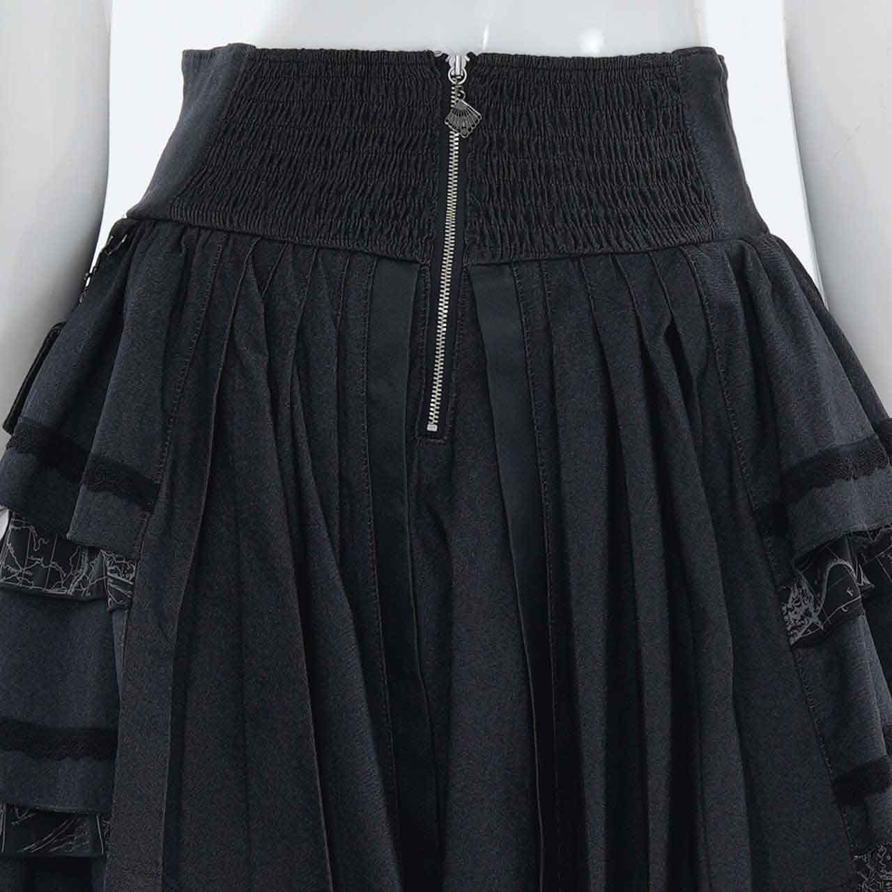 Pirates Rose プリーツスカート