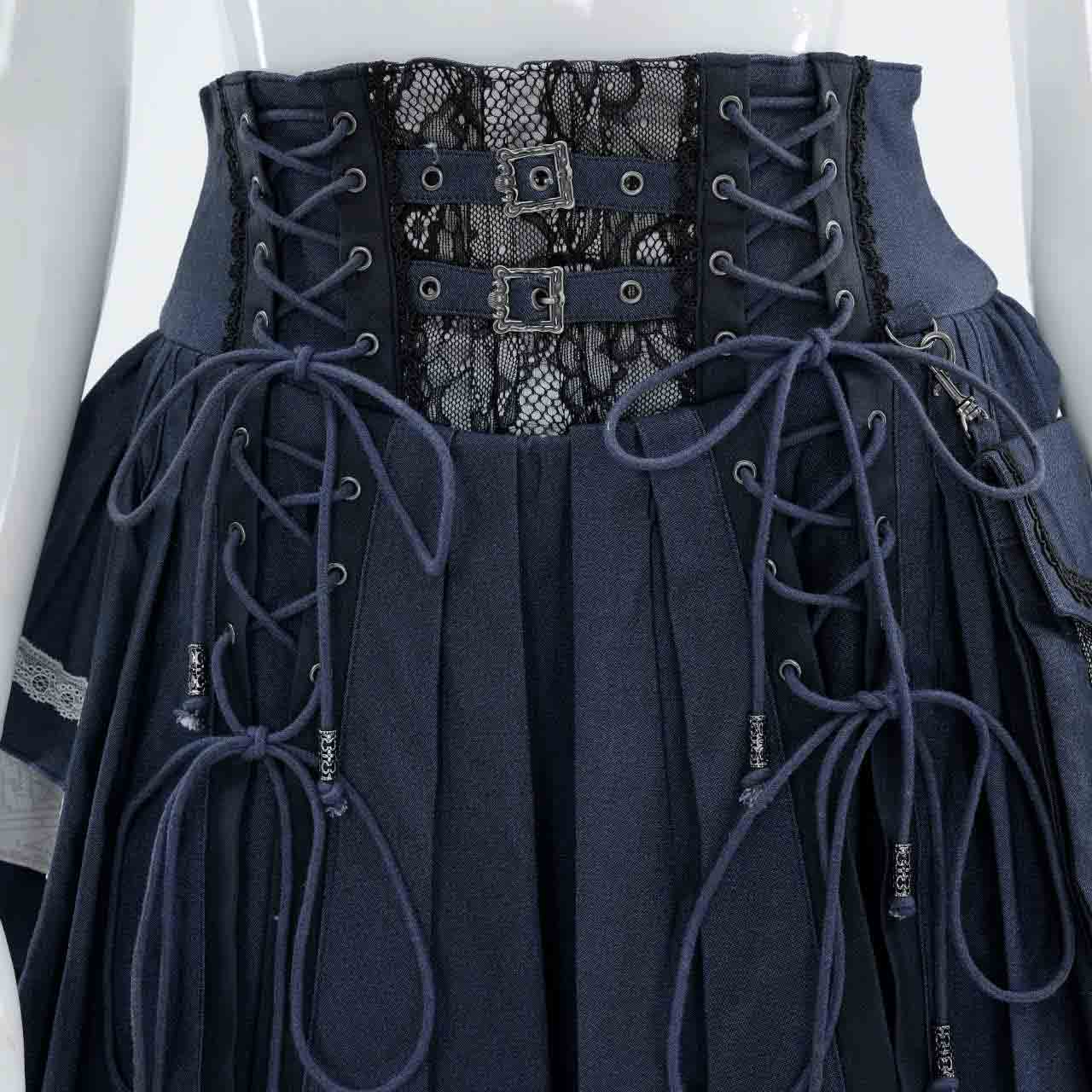 Pirates Rose プリーツスカート