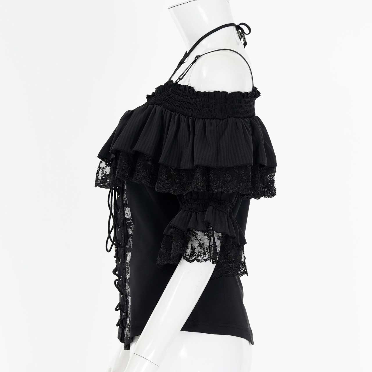 Pirates Rose オフショルダープルオーバー