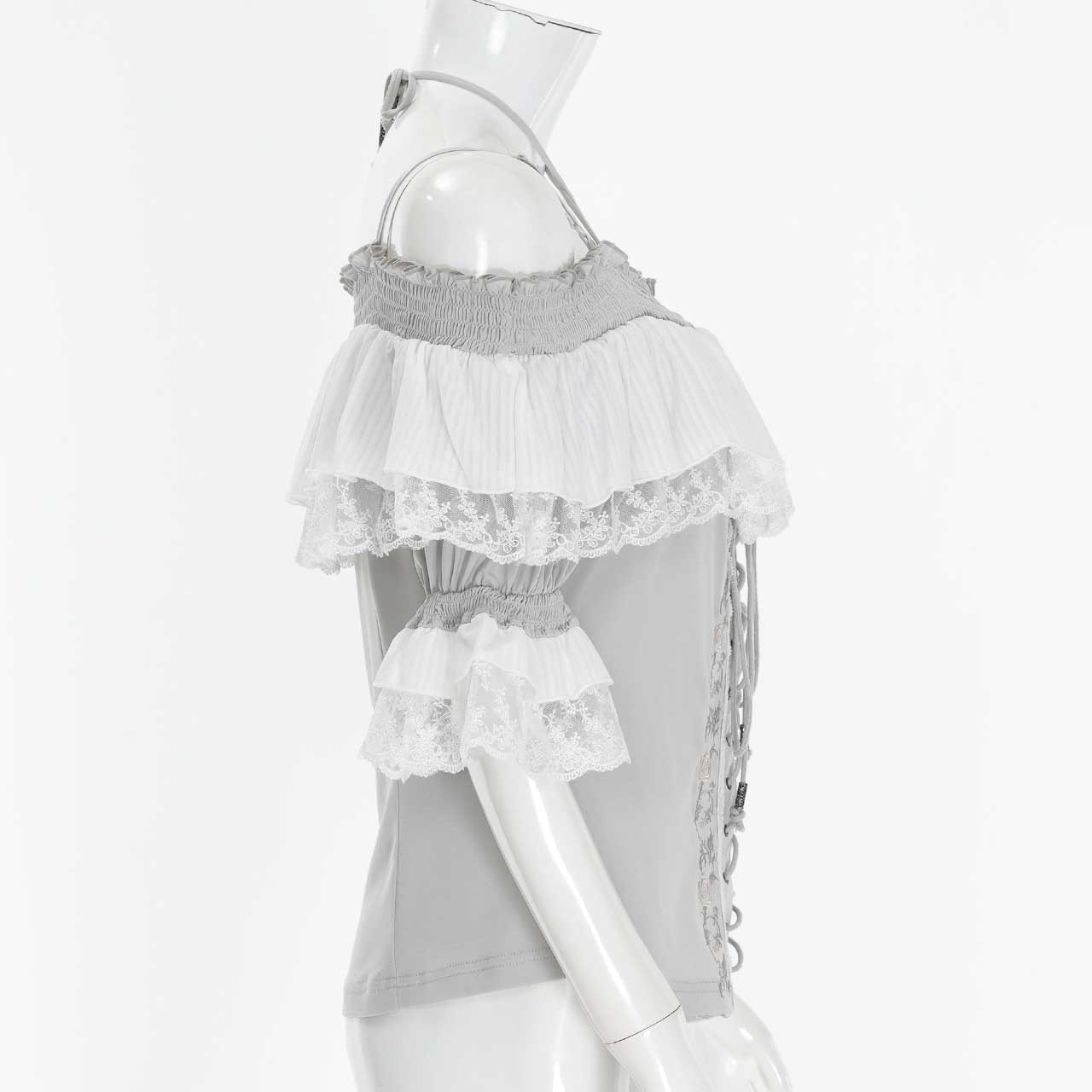 Pirates Rose オフショルダープルオーバー