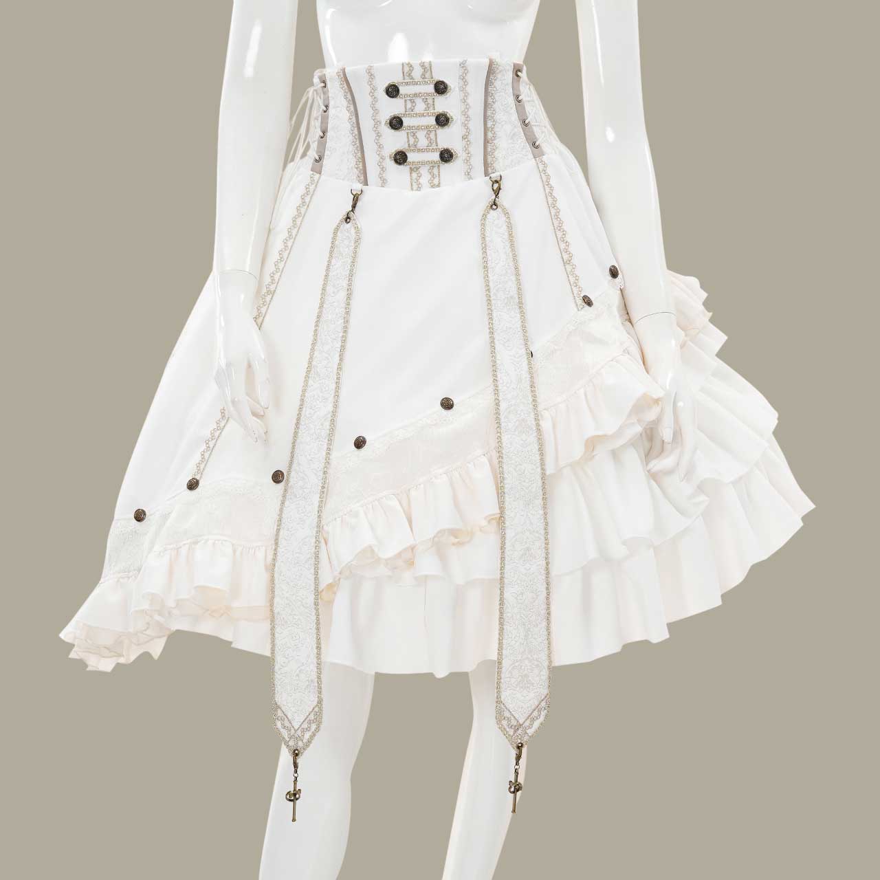 Spring Rose Carol アシメスカート