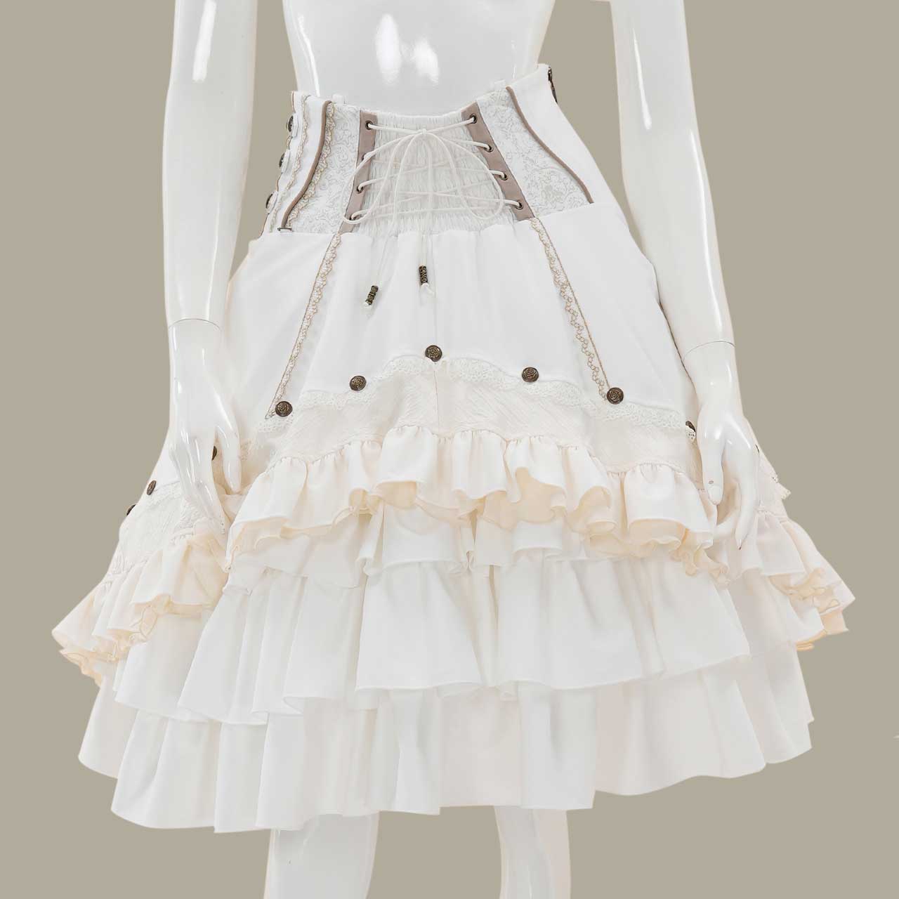 Spring Rose Carol アシメスカート