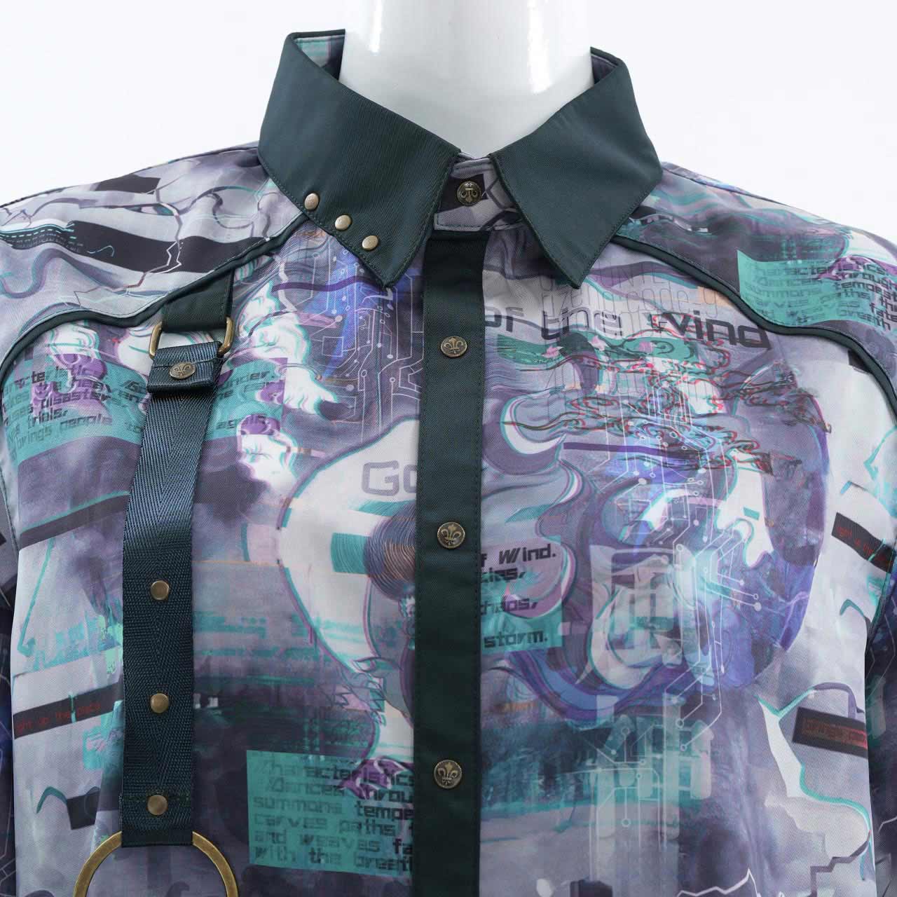 風神雷神ブラウス