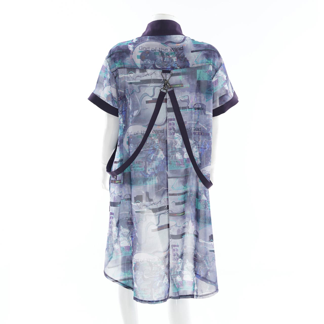 風神雷神半袖ブラウス