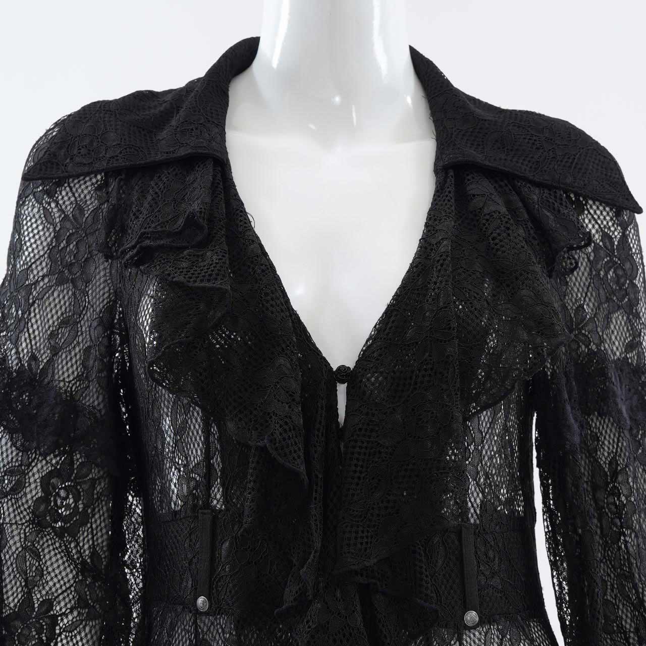 Midnight Masquerade レースカーディガン