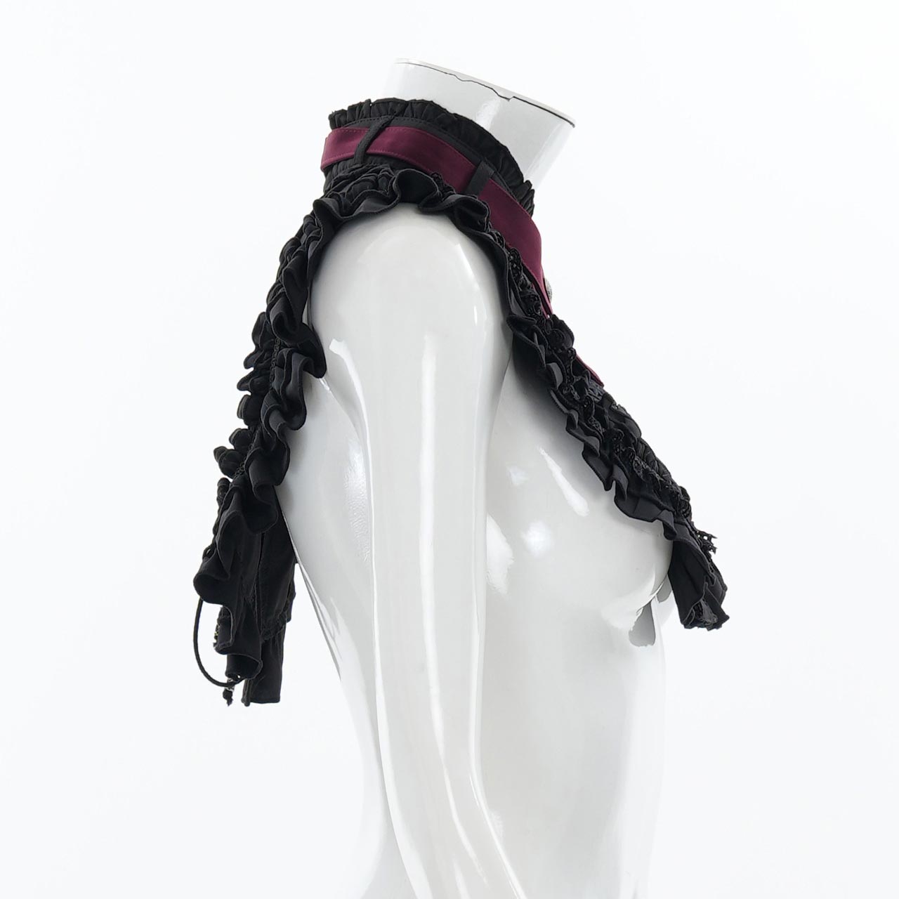 Midnight Masquerade Attached collar