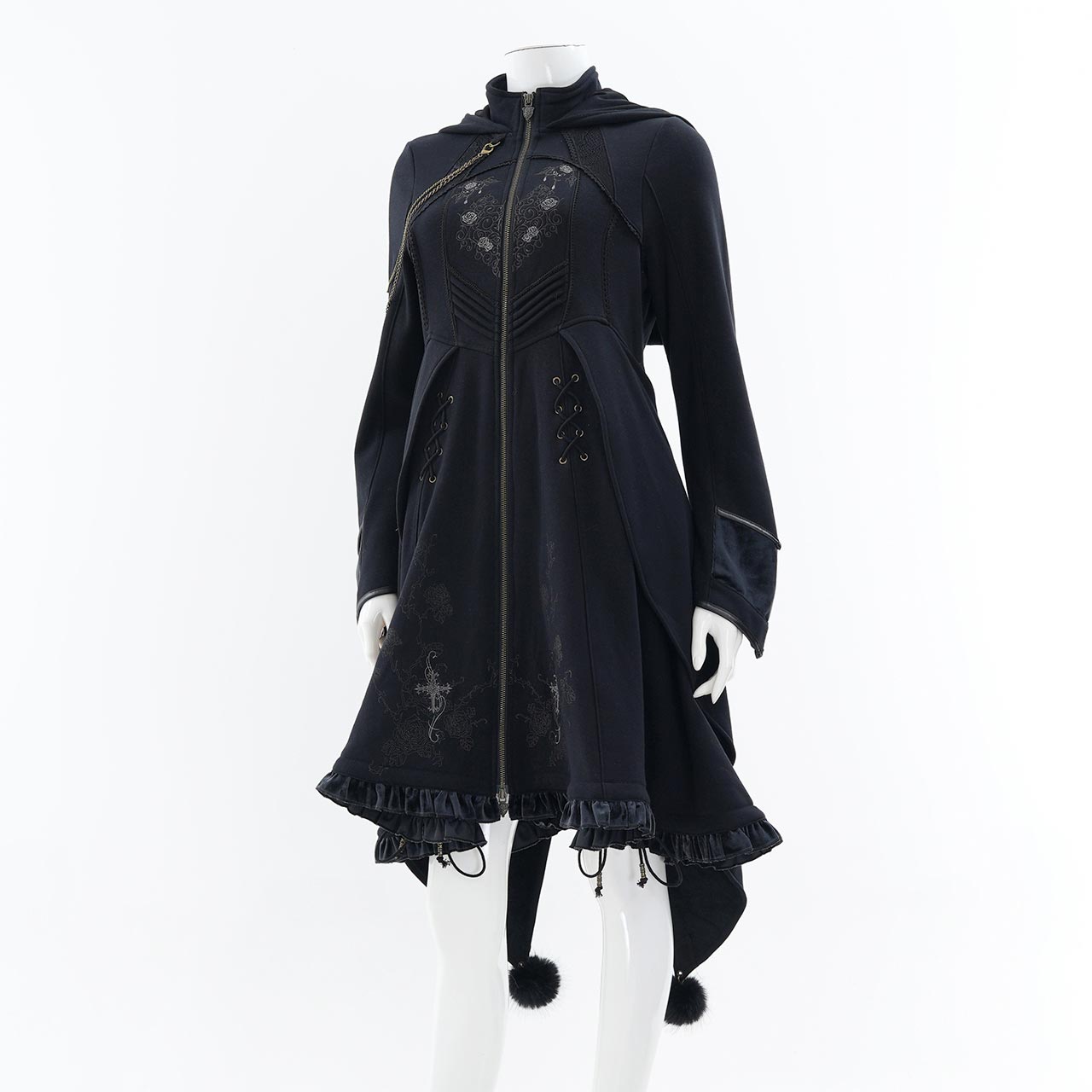 Celebration of Rose 猫耳裏起毛カーディガン