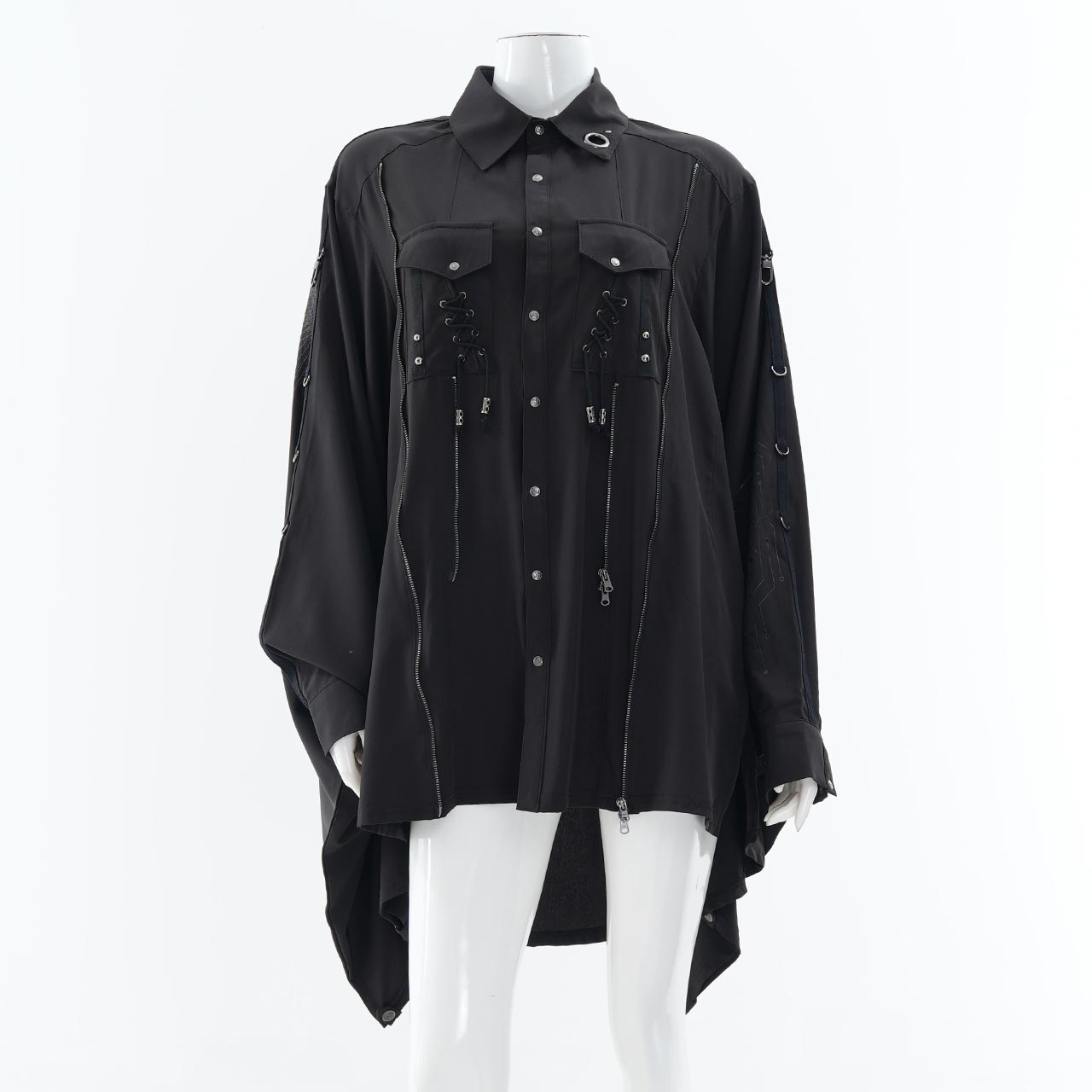 Dominion Kimono-Sleeve Blouse