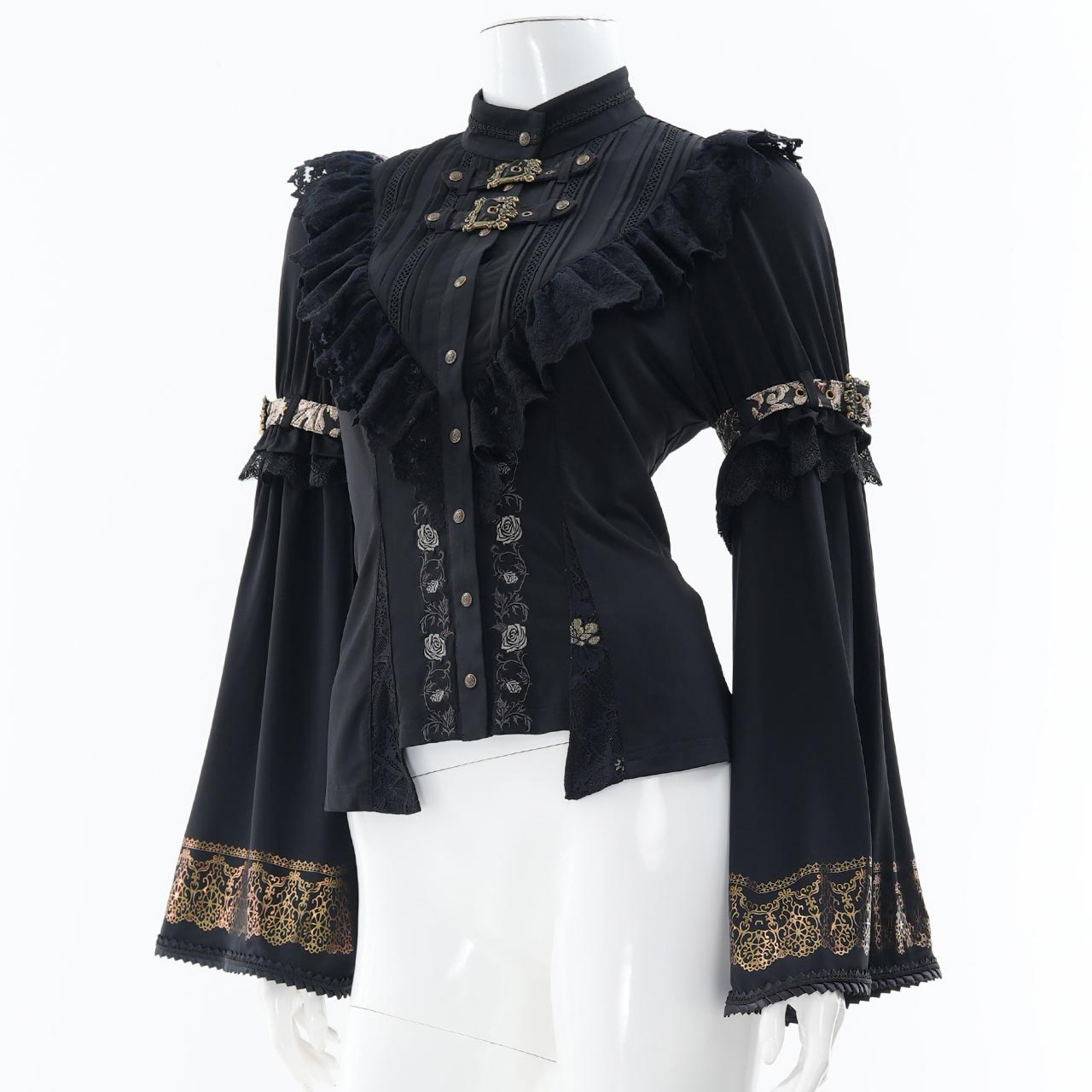 Celebration of Rose バックル2WAYブラウス