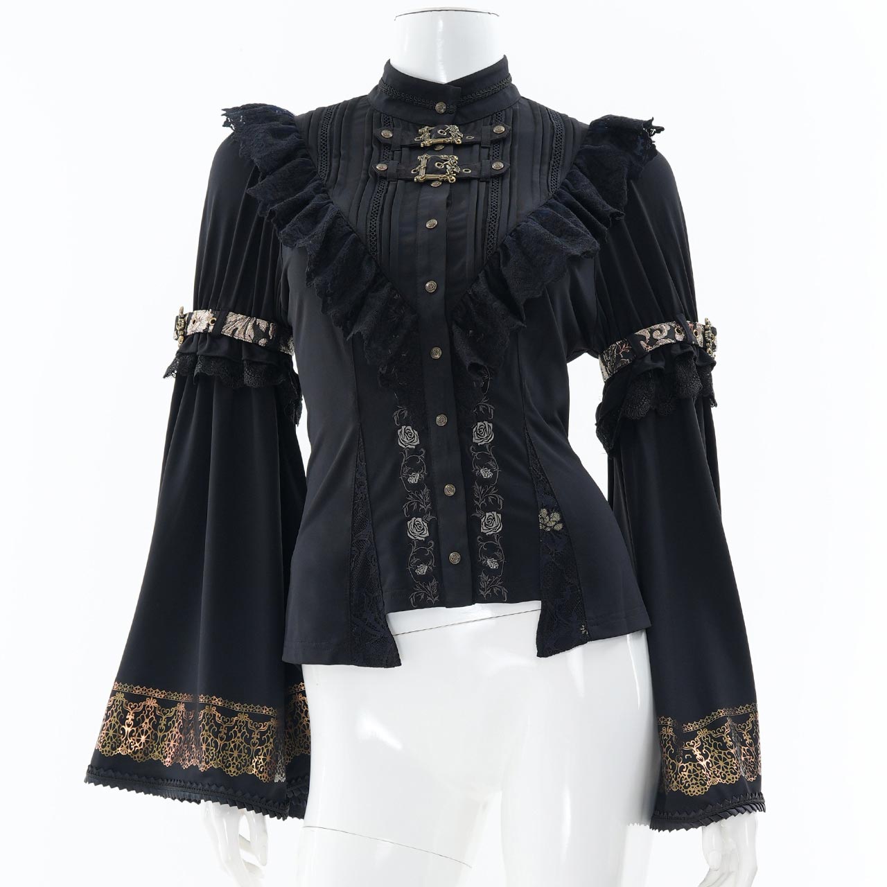 Celebration of Rose バックル2WAYブラウス