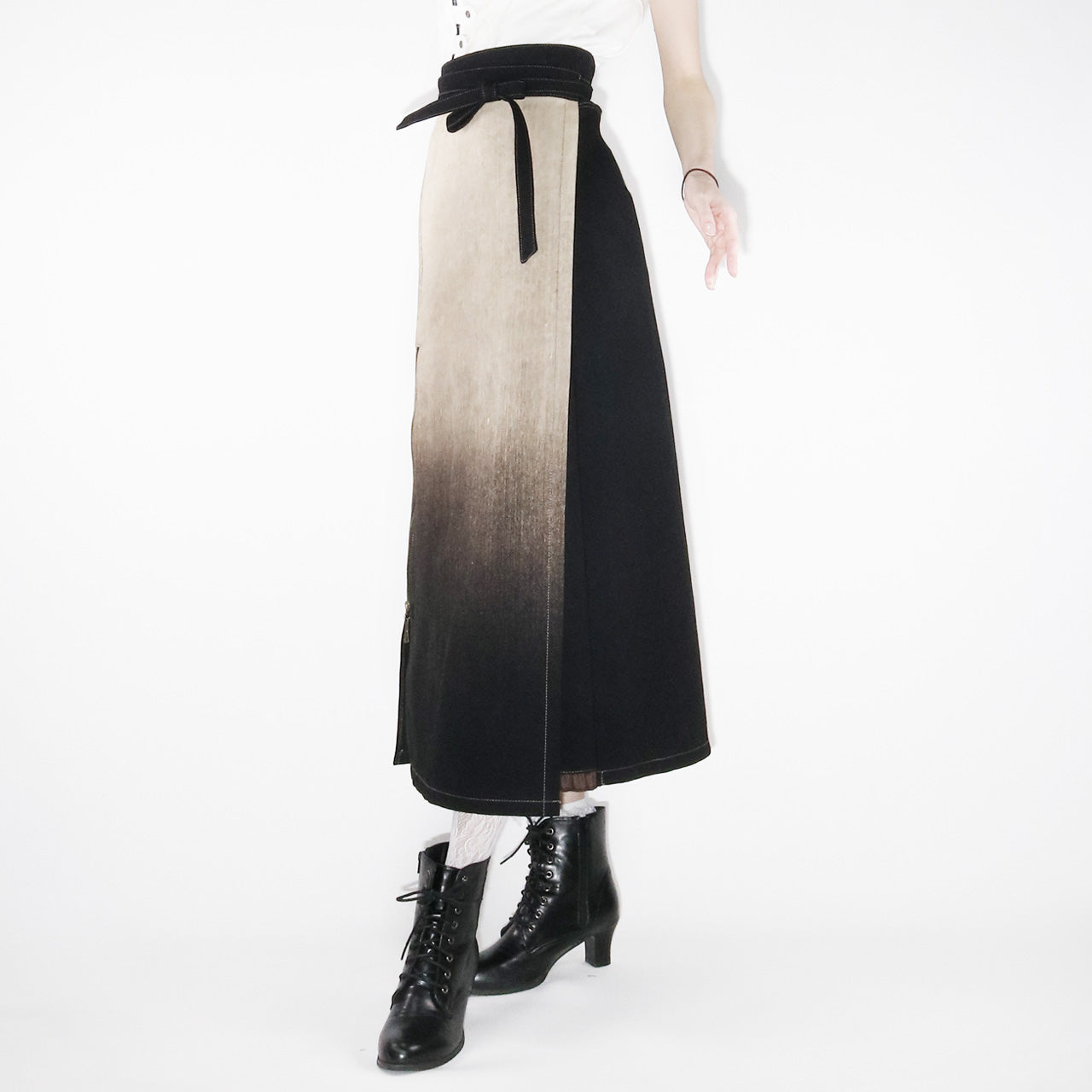 琉球浪漫物語〜第二章 岡山産デニム巻きすかーと