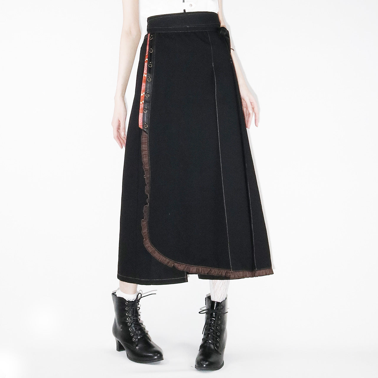 琉球浪漫物語〜第二章 岡山産デニム巻きすかーと