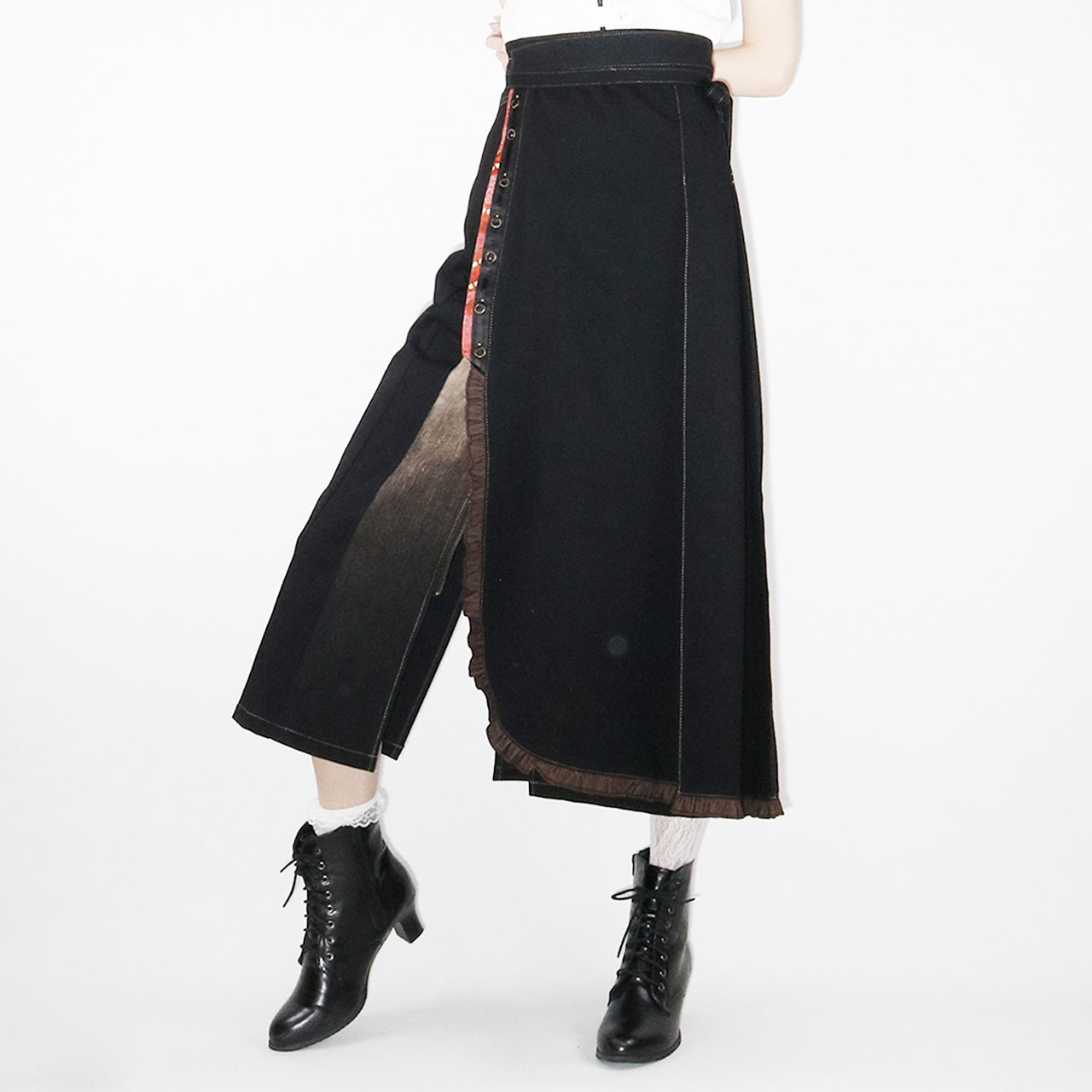 琉球浪漫物語〜第二章 岡山産デニム巻きすかーと