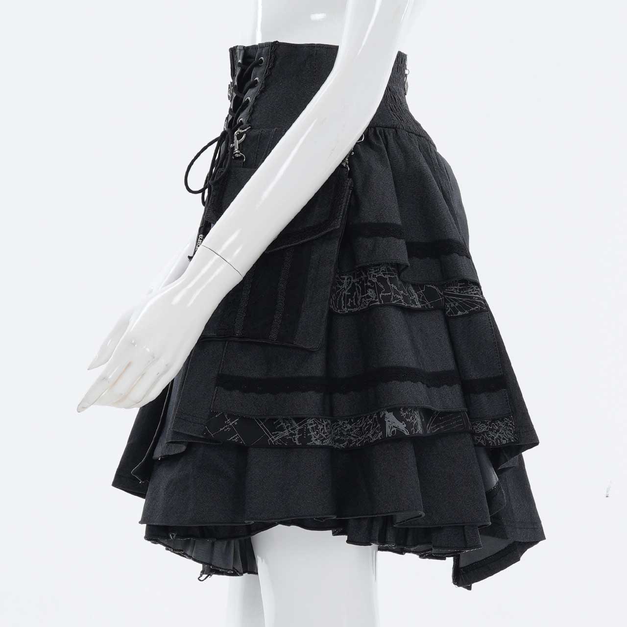 Pirates Rose プリーツスカート