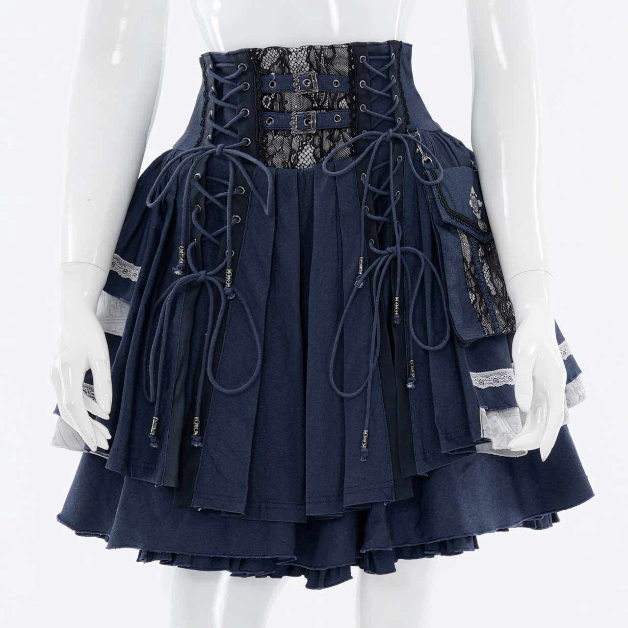 Pirates Rose プリーツスカート