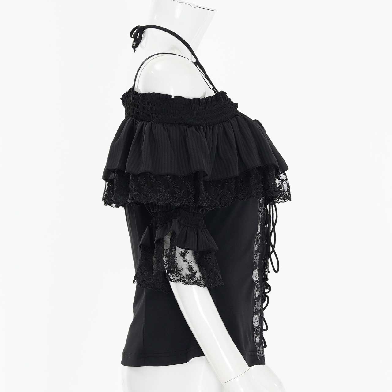 Pirates Rose オフショルダープルオーバー