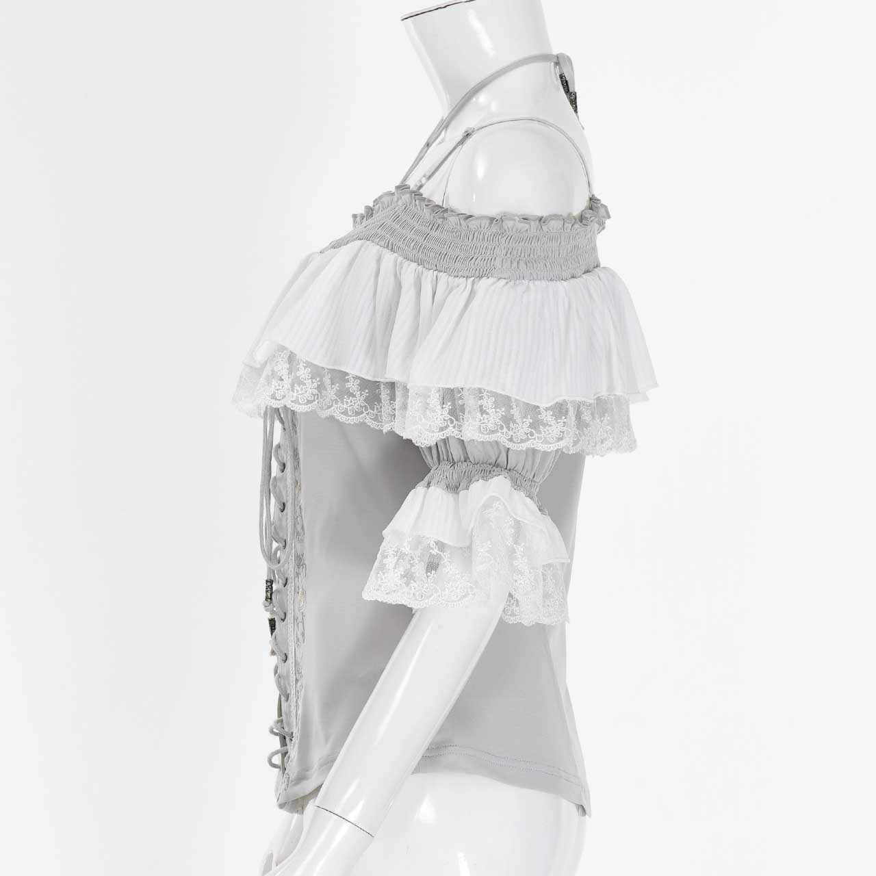 Pirates Rose オフショルダープルオーバー