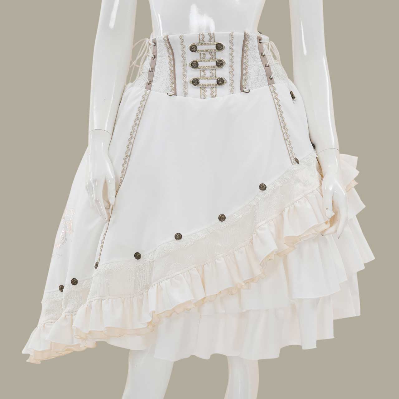 Spring Rose Carol アシメスカート