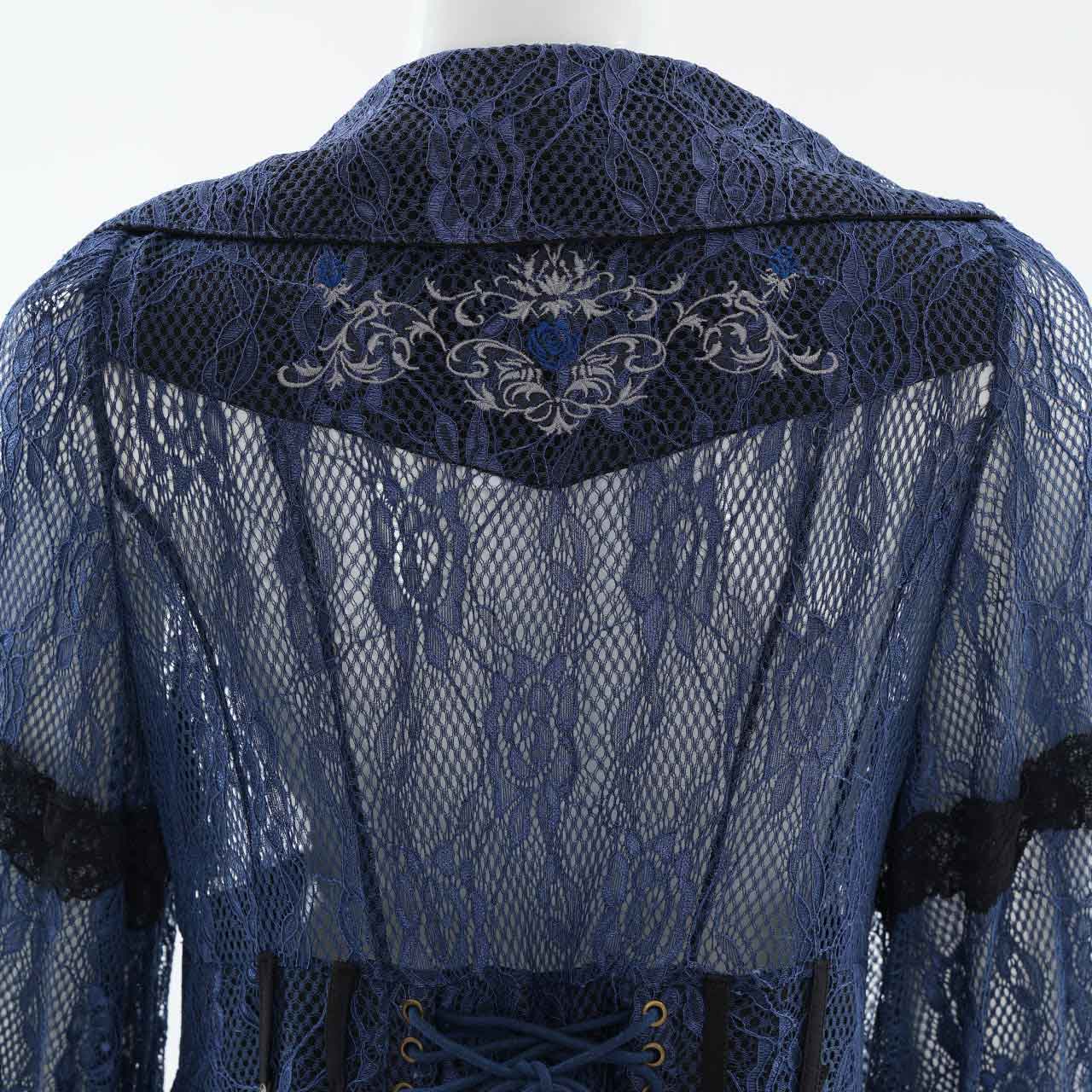 Midnight Masquerade レースカーディガン