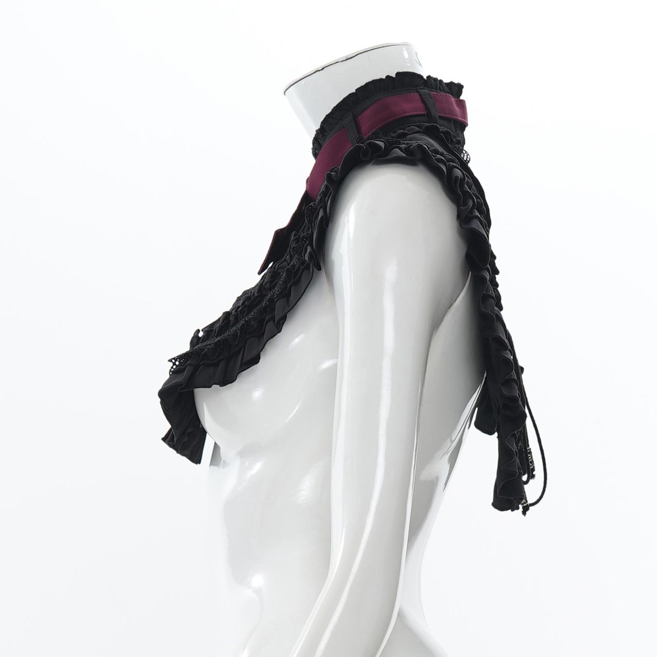 Midnight Masquerade Attached collar