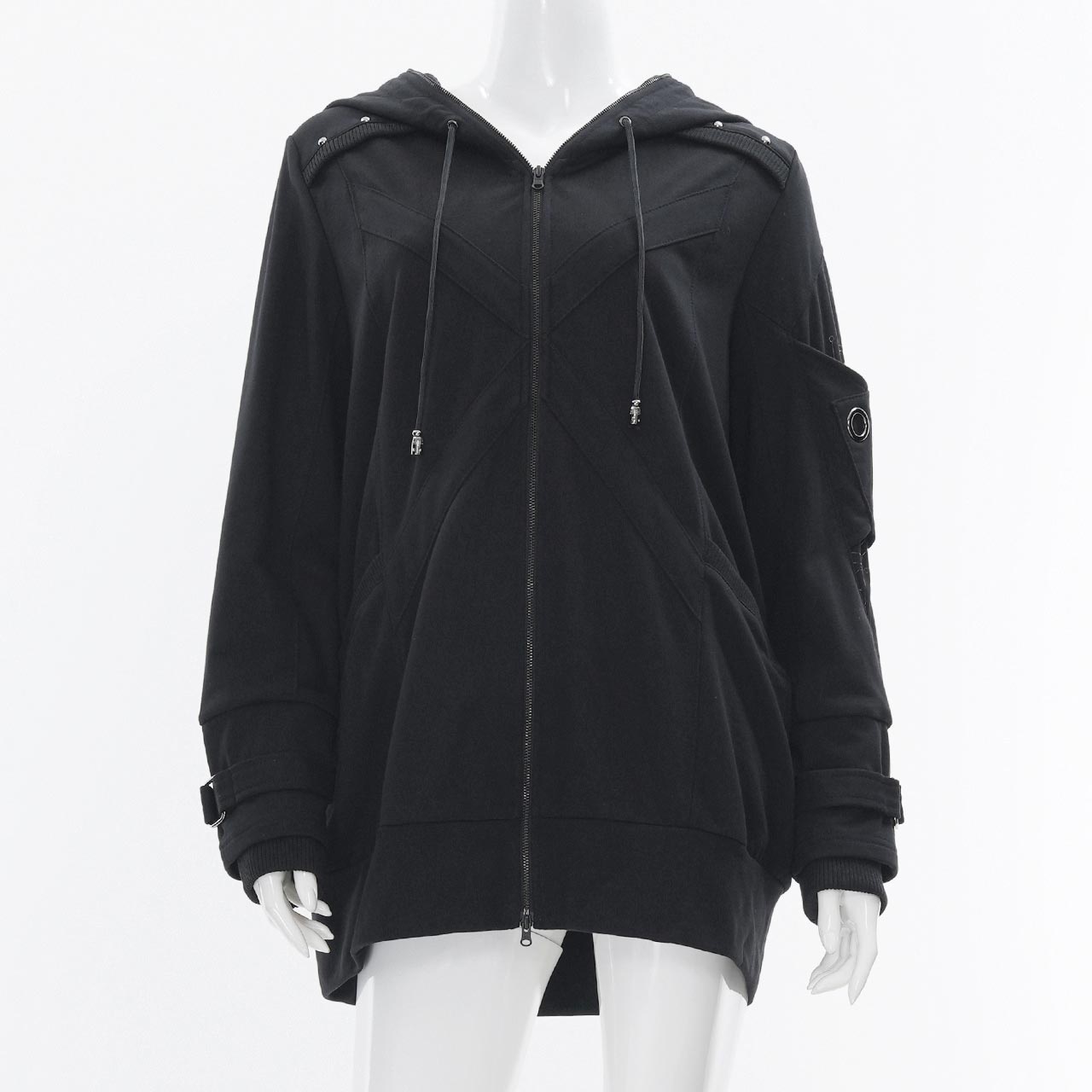 風神雷神zipパーカー