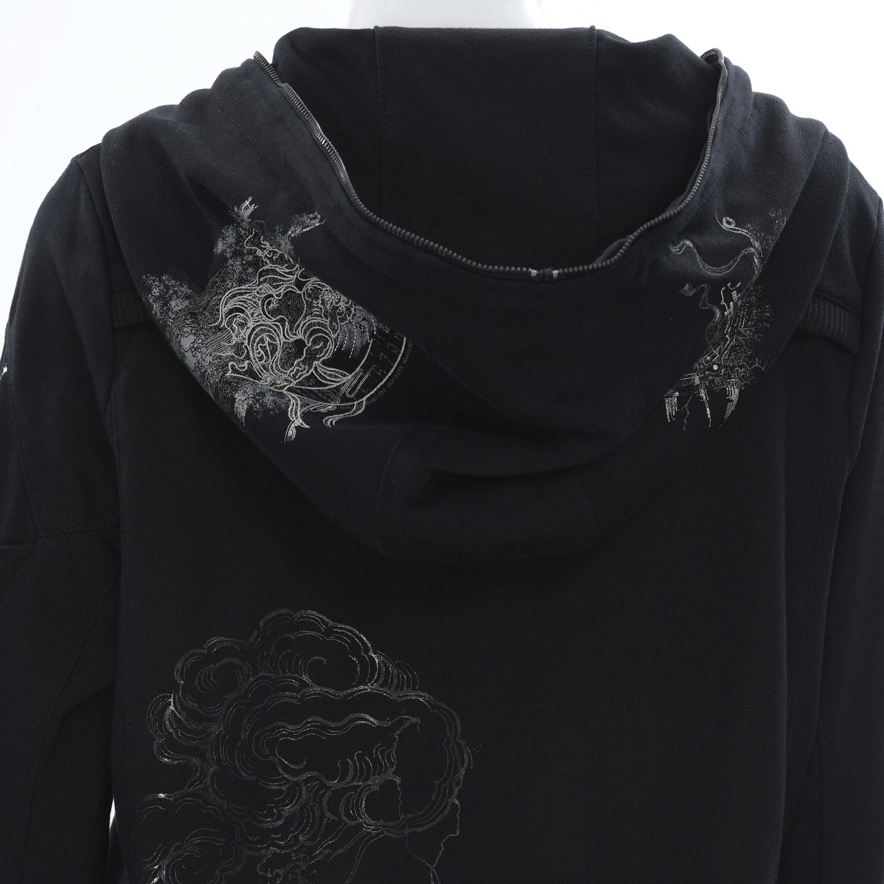 風神雷神zipパーカー