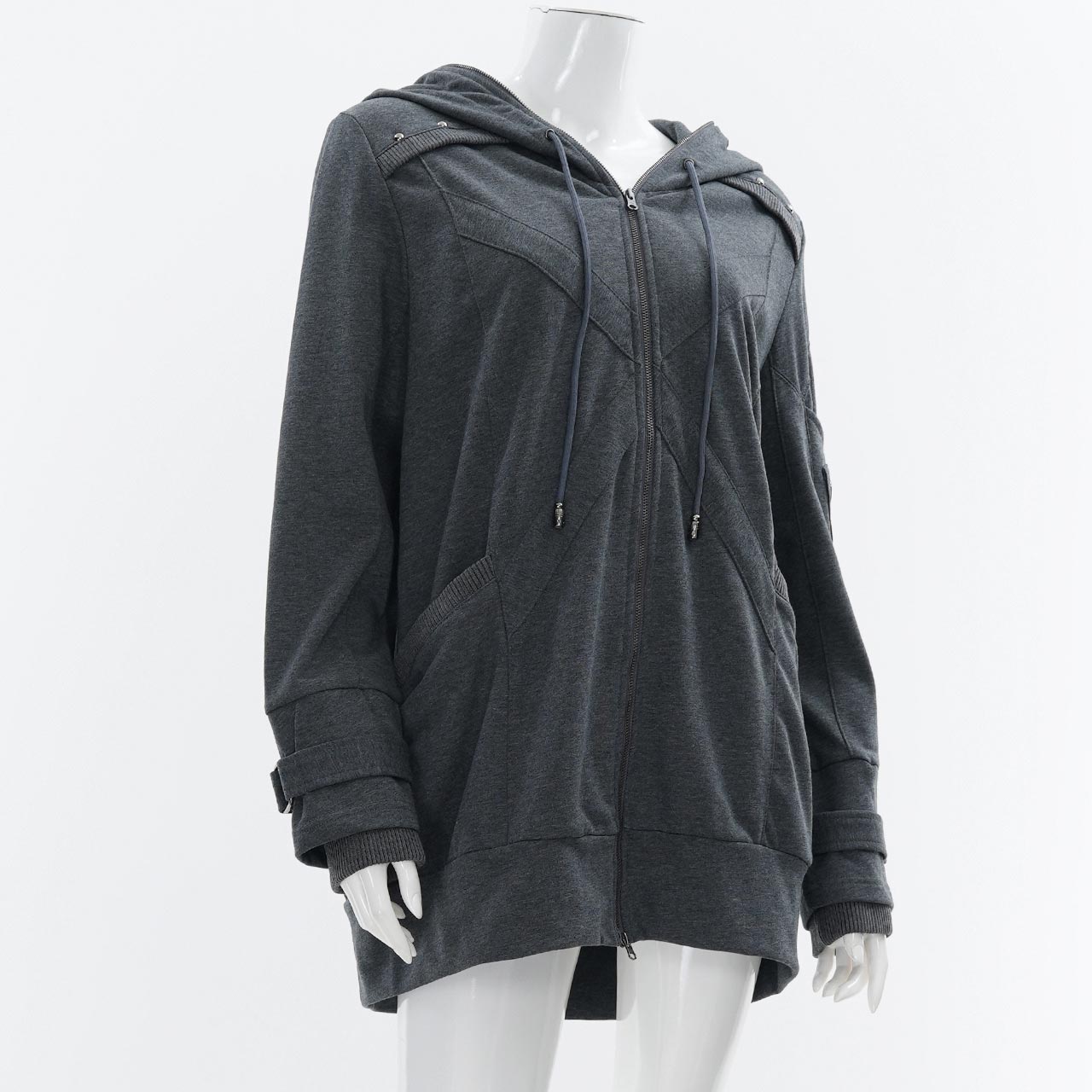 風神雷神zipパーカー