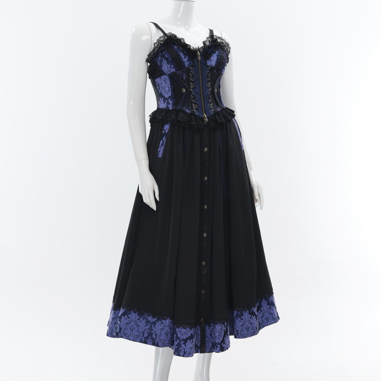 Midnight Masquerade ロングビスチェワンピース