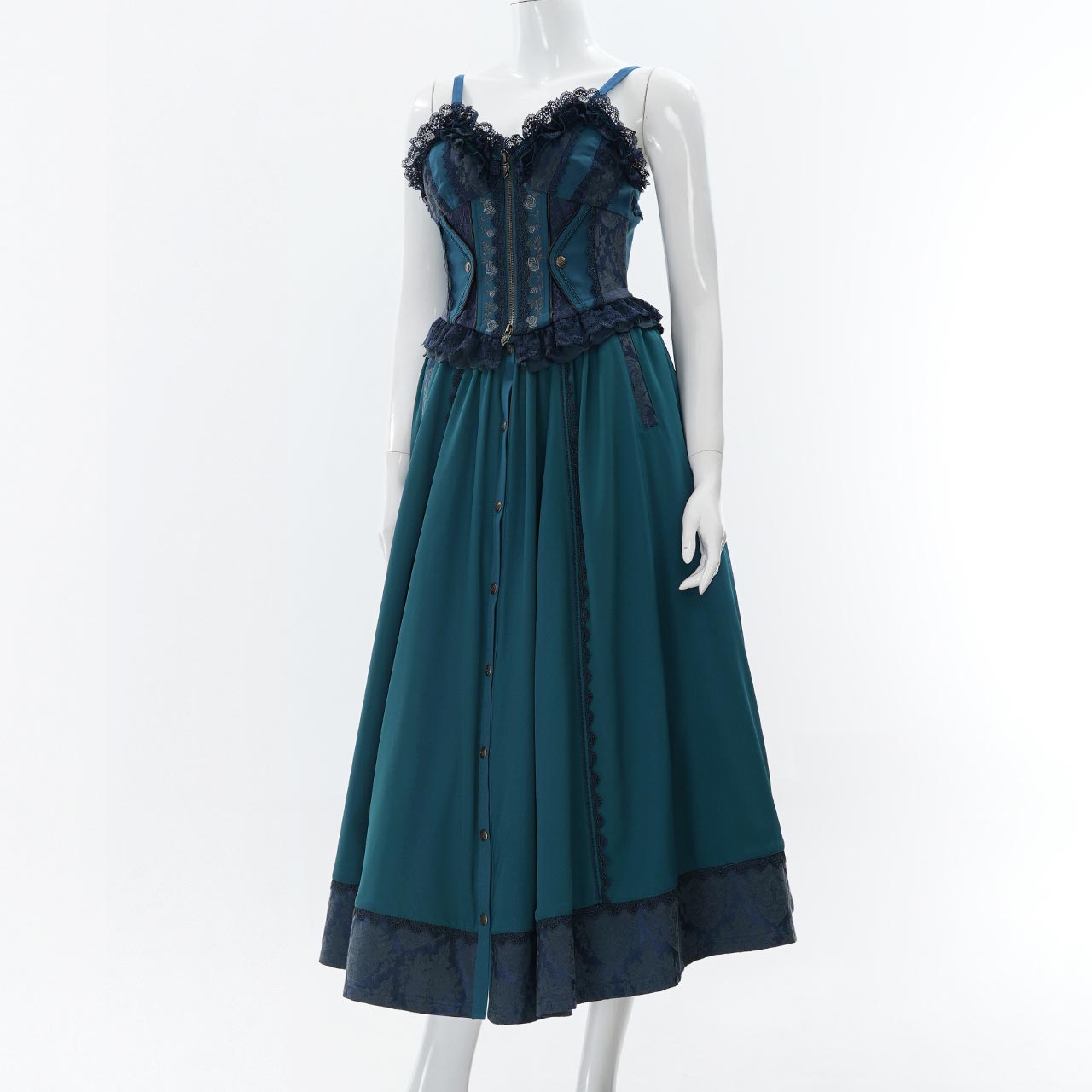 Midnight Masquerade ロングビスチェワンピース