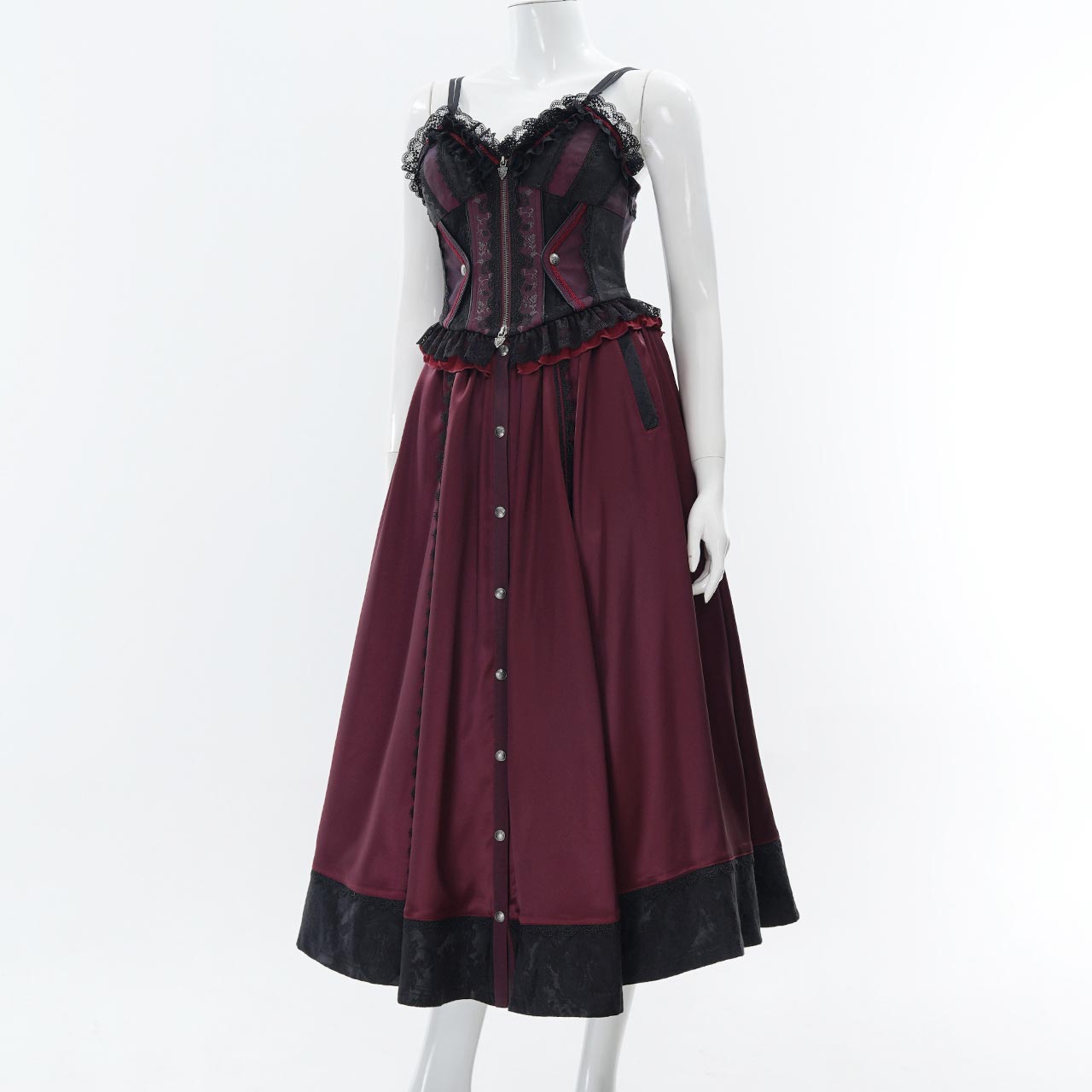 Midnight Masquerade ロングビスチェワンピース