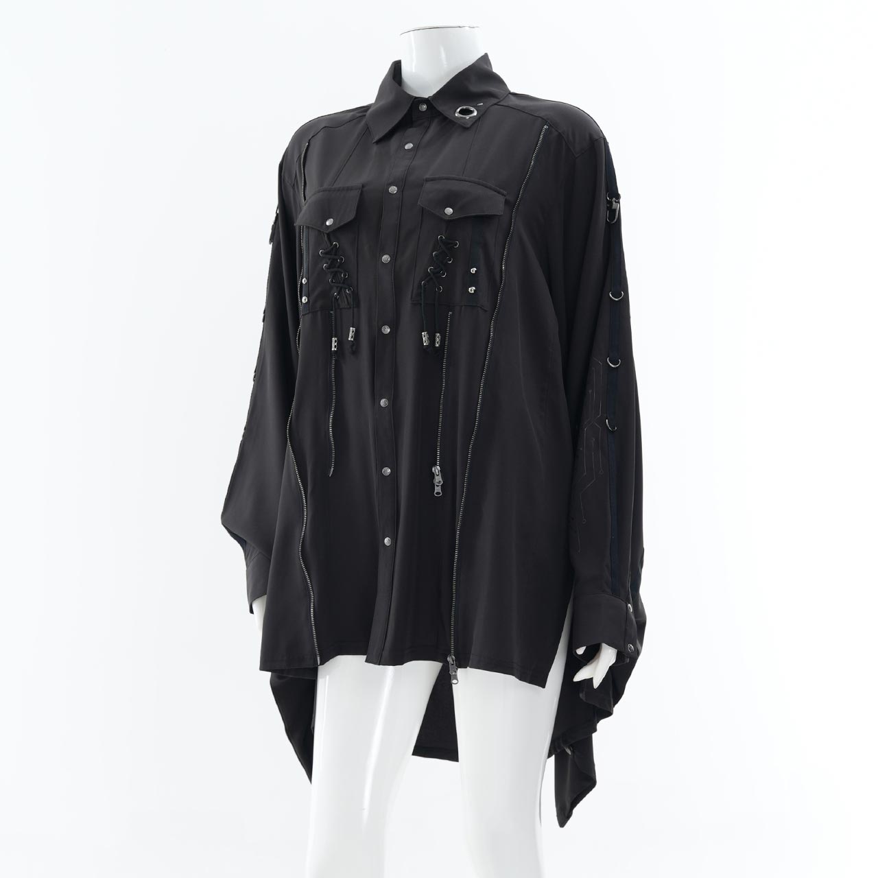 Dominion Kimono-Sleeve Blouse