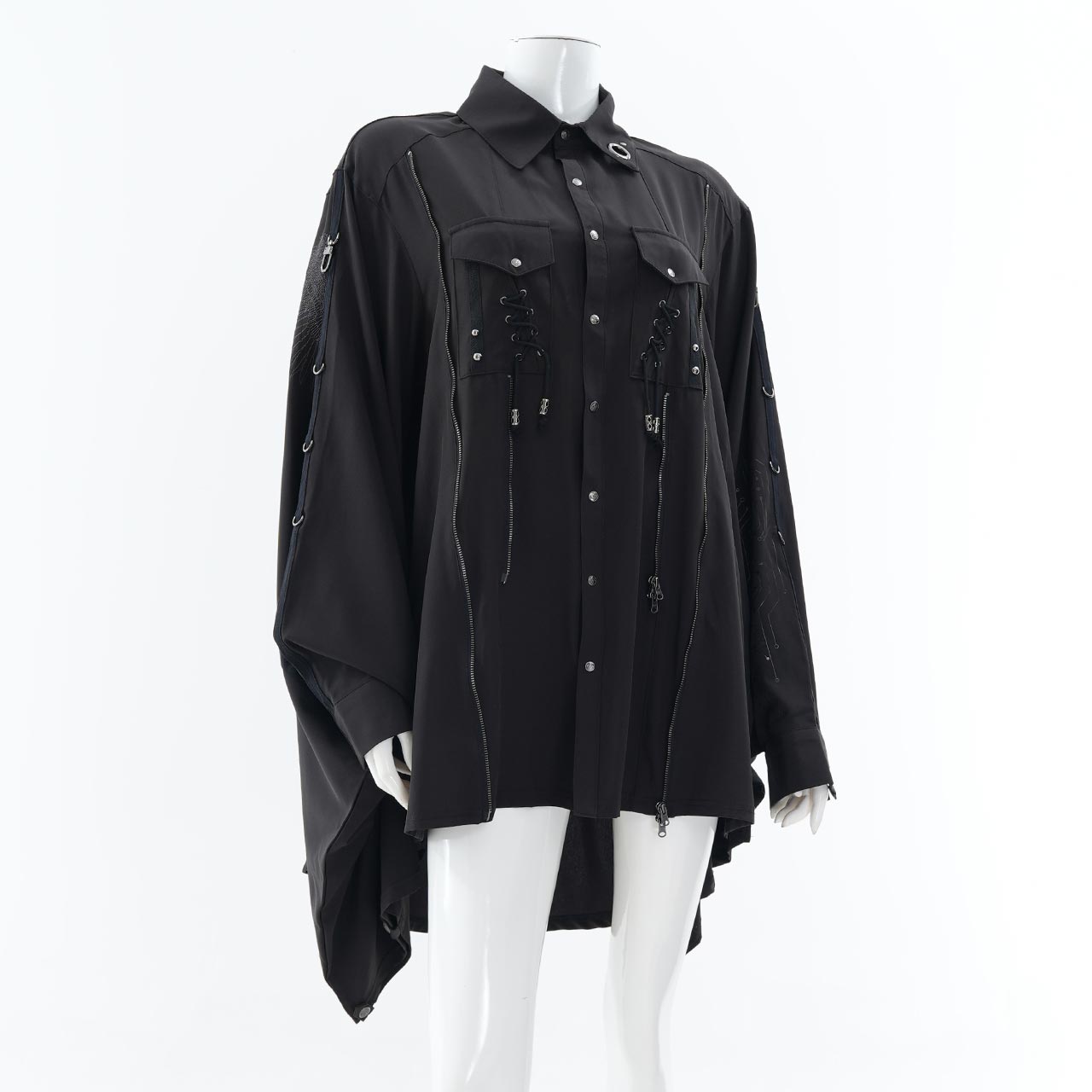 Dominion Kimono-Sleeve Blouse