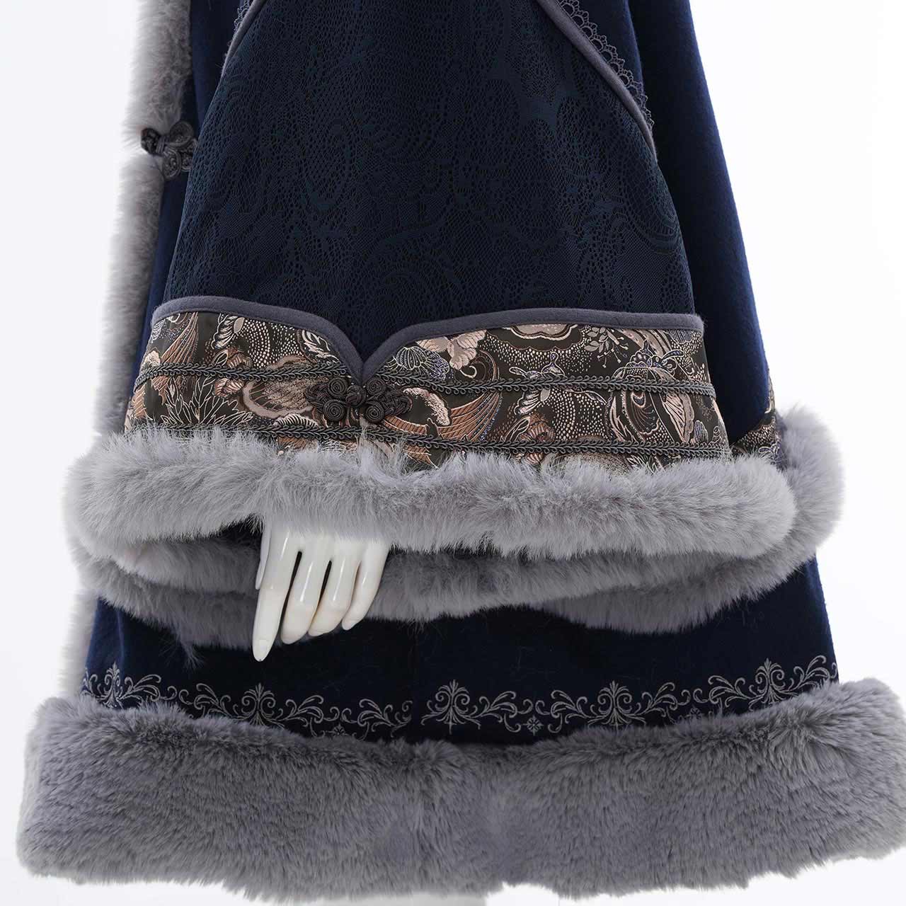 雪蜜跡（ゆきみつあと）チャイナコート