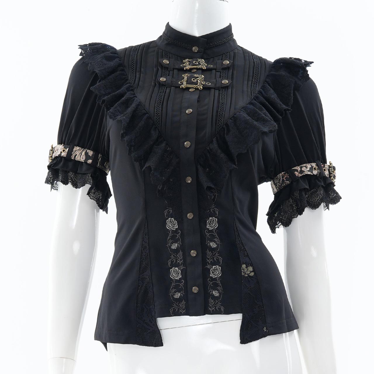 Celebration of Rose バックル2WAYブラウス